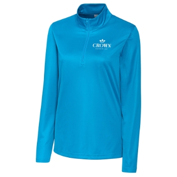 Clique Spin Solution-dyed Performance Interlock Womens Half Zip 
