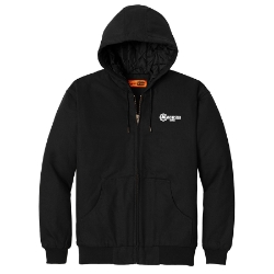 Duck Cloth Hooded Work Jacket 