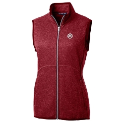 Mainsail Sweater Knit Womens Full Zip Vest 